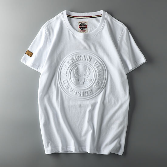 Embossing with printing