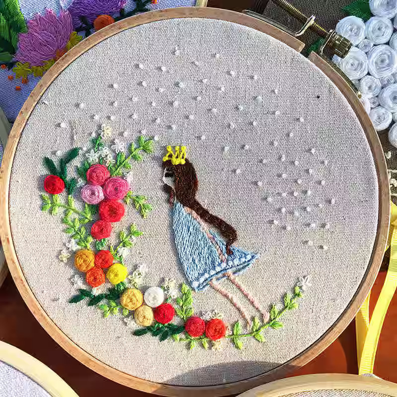 Embroidery work