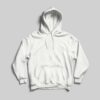 Men's Hoodie(OE Fleece)  - White