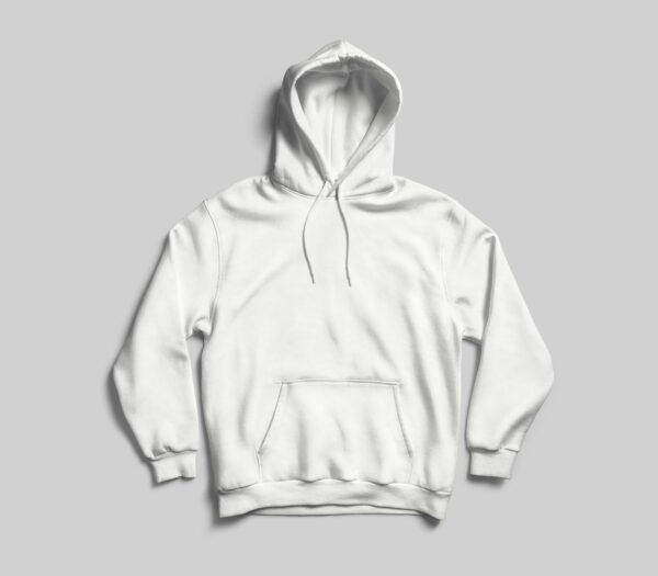 Men's Hoodie(OE Fleece)  - White