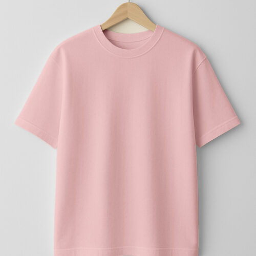 Women's  Oversizesed - Baby Pink