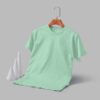 Women's  Round Neck(OE Single Jersey) - Pastel Mint