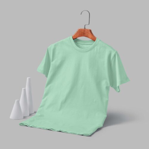 Women's Round Neck - Pastel Mint