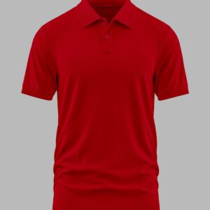 Men's Polo (Mars Fabric) - Red