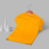 Women's V Neck(100% Cotton Single Jersey) - Orange