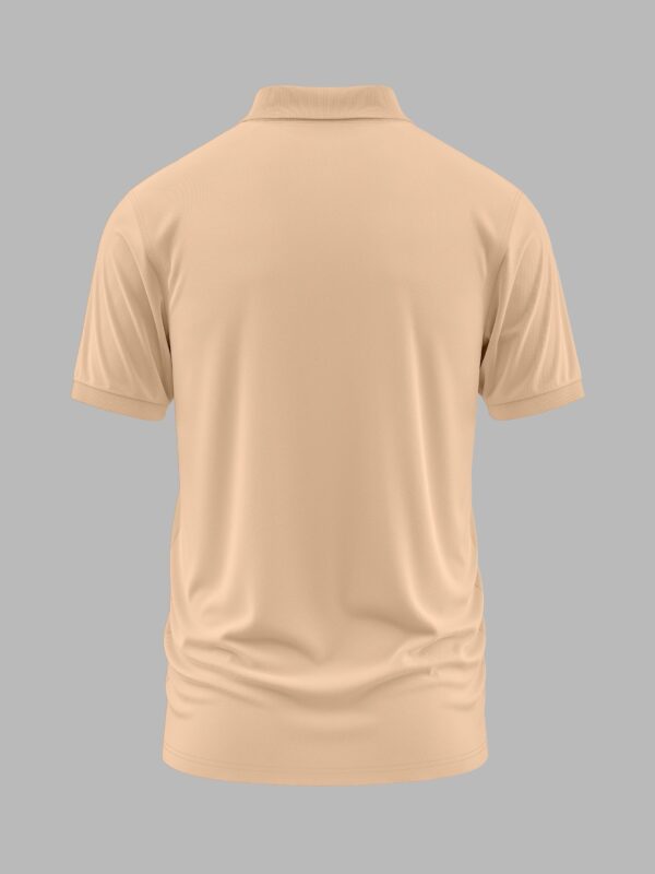 Men's Polo T-Shirt (Mars Fabric) - LiteOrange