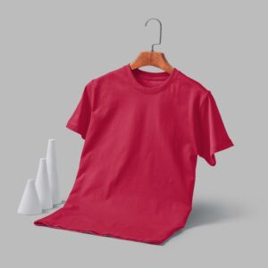 Round Neck(OE Single Jersey) - Maroon