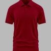 Men's Polo(Mars Fabric)- Maroon