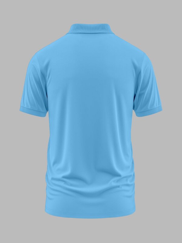 Women's Polo (100% Cotton Airtex)- Lite Sky