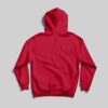 13 - Hoodie - Back - red Men’s Hoodie(OE Fleece) – Red
