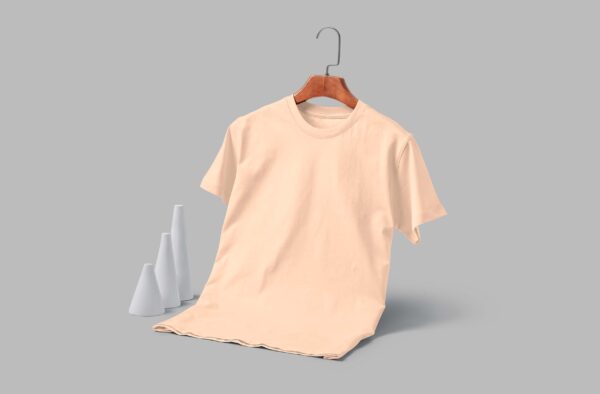 Round Neck(OE Single Jersey)-Lite Orange