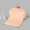 V Neck(100% Cotton Single Jersey) - Lite Orange