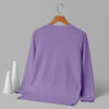 Round Neck Full Sleeve(100% Cotton Single Jersey) - Lavender