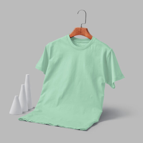 Round Neck(OE Single Jersey) - Pista Green