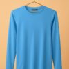 WhatsApp Image 2026-04-02 at 11.00.31 AM Round Neck Full Sleeve (100% Cotton Single Jersey)- Sky Blue
