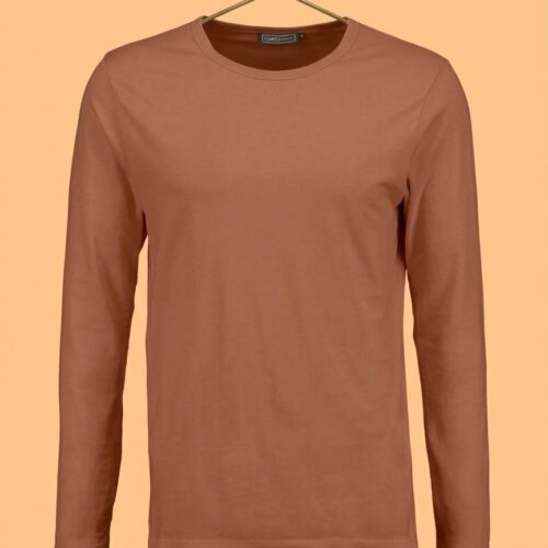 WhatsApp Image 2026-04-02 at 11.32.06 AM Round Neck Full Sleeve(100% Cotton Single Jersey) - Brown