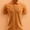 WhatsApp Image 2026-04-03 at 12.41.24 PM Men's Polo (100% Cotton Airtex) 220 GSM - Lite Orange