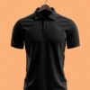 WhatsApp Image 2026-04-04 at 12.24.11 PM Men's Polo (100% Cotton Airtex) 220 GSM - Black