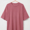 Oversizesed(100% Single Jersey)- Baby Pink