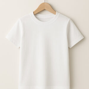 Kid - Round Neck - White