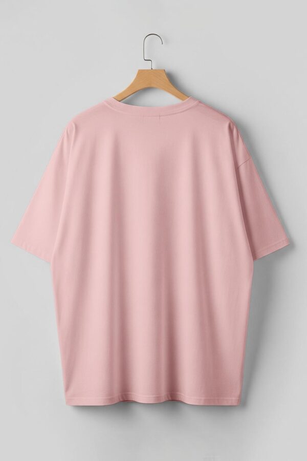 Drop Shoulder(Cotton French Terry) - Pink