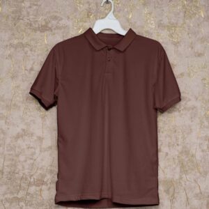 Men's Polo (100% Cotton Airtex) 220 GSM - Brown