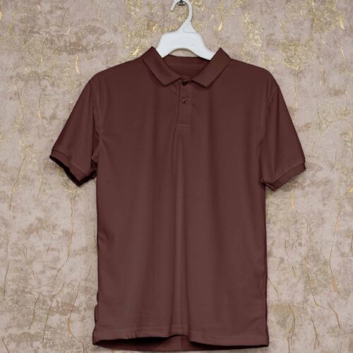 Men's Polo (100% Cotton Airtex) 220 GSM - Brown