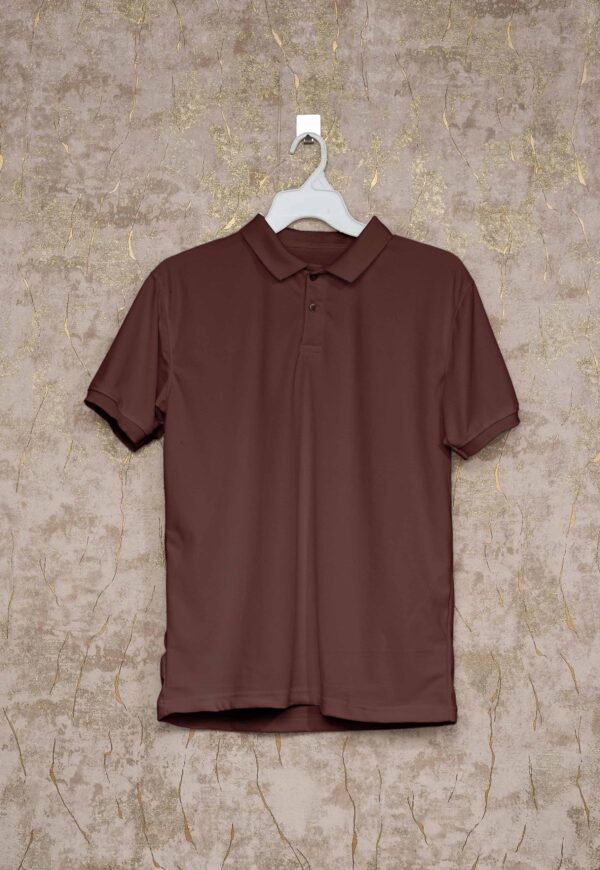 Men's Polo (100% Cotton Airtex) 220 GSM - Brown