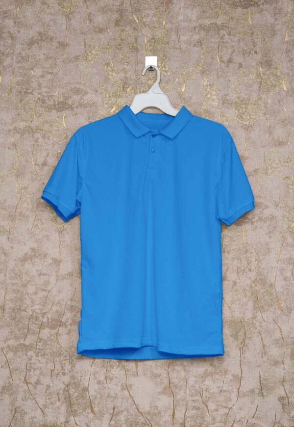 Men's Polo (100% Cotton Airtex) 220 GSM - Sky Blue