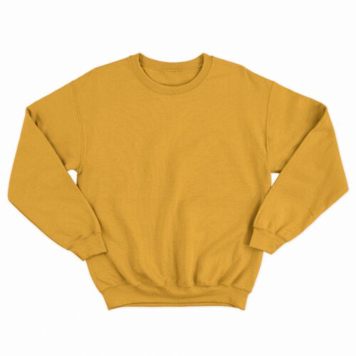 Women's Sweatshirt – OE French Terry – 240 GSM – Gold Orange