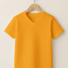 05_-V-Neck_-_Kids_-_orange Kid – V Neck(OE Single Jersey)– Orange