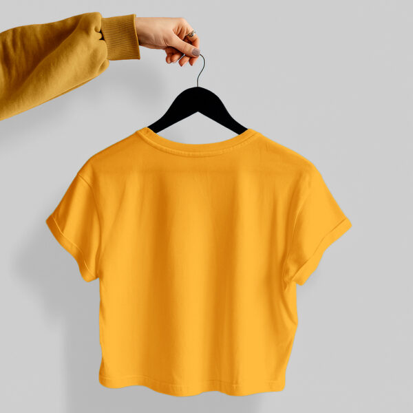 Crop Tees(OE Fleece) –Orange
