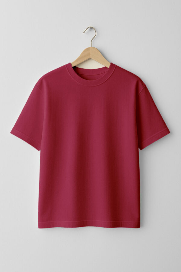 Oversizesed(OE Single Jersey) – Maroon