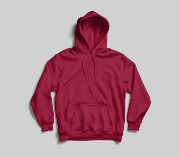 Men’s Hoodie(OE Fleece) – Maroon