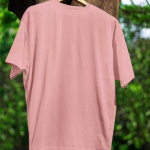 Round Neck(100% Cotton Single Jersey) - Pink