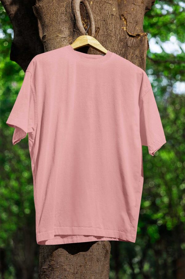 Round Neck(100% Cotton Single Jersey) - Pink
