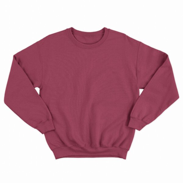 Women's Sweatshirt – OE French Terry – 240 GSM – Maroon