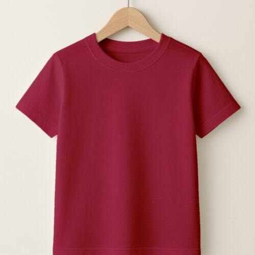 Kid - Round Neck - Maroon