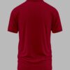 Women’s Polo T-Shirts  (100% Cotton Airtex)  - Maroon