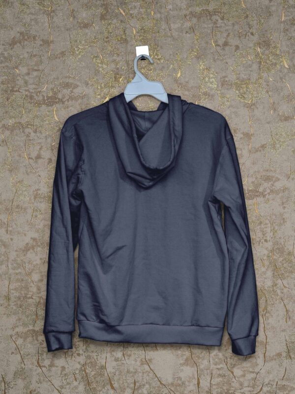 Men’s Hoodie(100% Cotton Fleece) – Navy