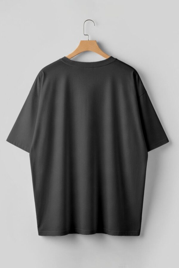 Drop Shoulder(Cotton French Terry) - Black