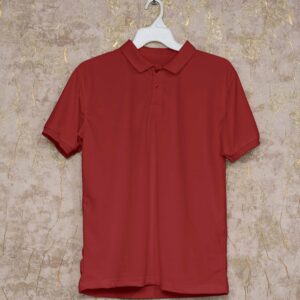 Men's Polo (100% Cotton Airtex) 220 GSM - Red