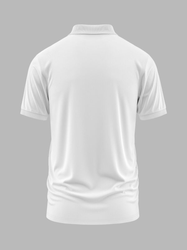 Women’s Polo T-Shirts(100% Cotton Airtex) - WHITE