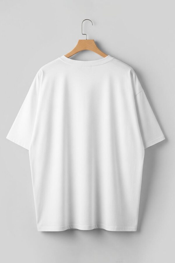 Drop Shoulder(Cotton French Terry)- White