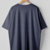 Drop Shoulder(100% Cotton Single Jersey) - Navy
