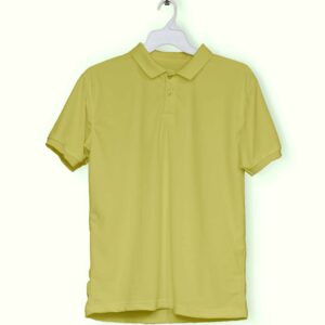 Men's Polo (OE Airtex) 220 GSM - Yellow