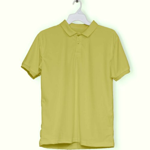 Men's Polo (OE Airtex) 220 GSM - Yellow