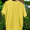 Round Neck(100% Cotton Single Jersey)- Yellow