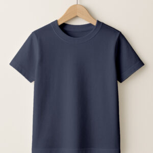 Kid - Round Neck - Navy