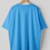 Drop Shoulder(Cotton French Terry) - Sky Blue